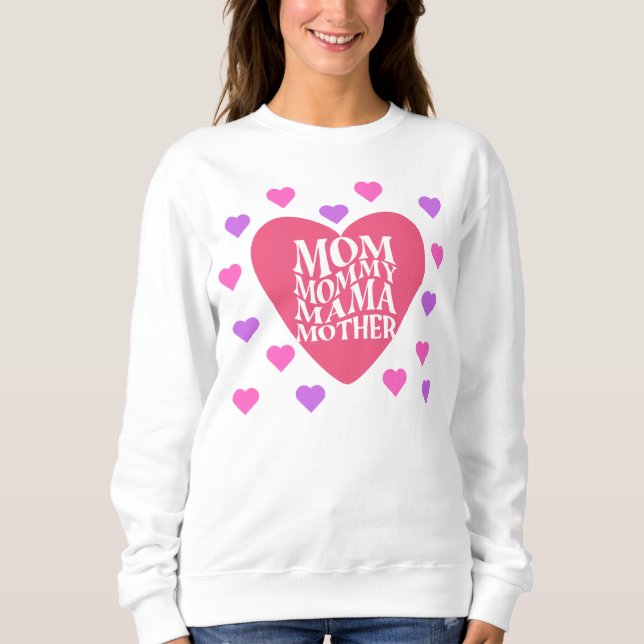 mamãe tem muitos nomes de camisa de suor (Frente)