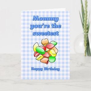 Mamãe, você é o melhor cartão de aniversário de go