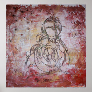 Mamães e I - impressão das canvas