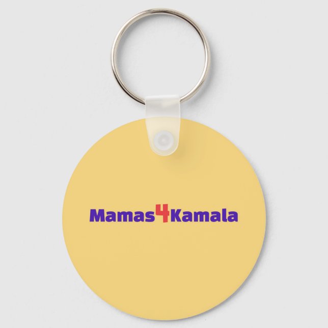 Mamas4Kamala Chaveiro (Frente)