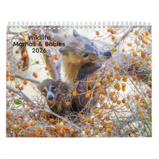 Mamas & Little Ones: Um Calendário de Vida Selvage
