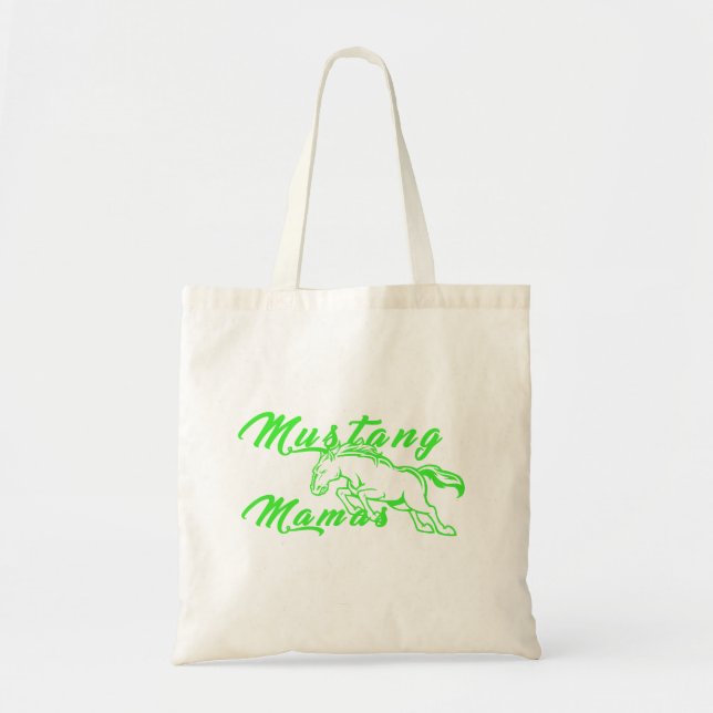 Mamas Verde o Bolsa do mustang (Frente)