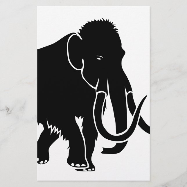 mammut mammoth eiszeit ice age steinzeit elephant (Frente)