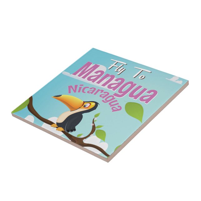 Manágua, Nicarágua viagens vintage (Lateral)