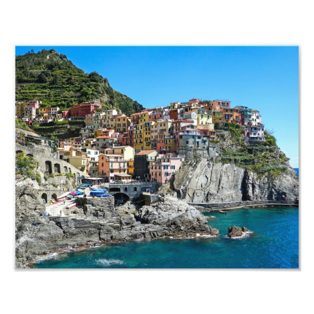 Manarola, Cinque Terre, Itália - Foto Impressão (Frente)