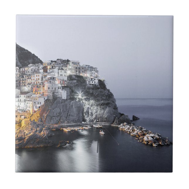 Manarola Cinque Terre Liguria Itália presente de a (Frente)