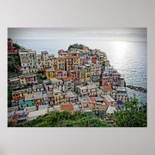 Manarola - o Cinque Terre - poster de Italia
