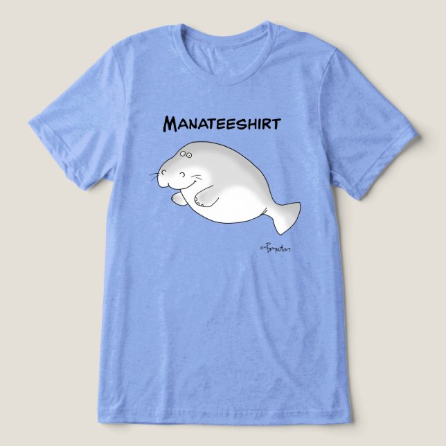 MANATEESHIRT por Sandra Boynton (Design frontal)