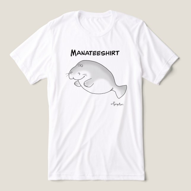 MANATEESHIRT por Sandra Boynton (Design frontal)