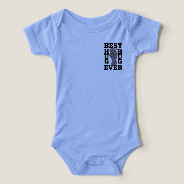 Manateio - Melhor Hug Nunca - Hug - Design ASL (Design frontal)