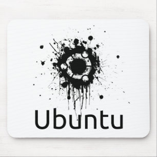 Mancha de tinta Mousepad de Ubuntu