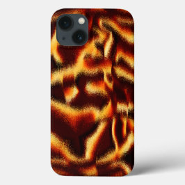 Manchas amarelas e vermelhas parecem turvas com de