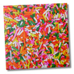 Manchas Coloridas do Arco-Íris<br><div class="desc">Super doce impressão, com os sprinkles sorvetes do arco-íris, sempre populares. Excelente para o sorvete ou amante de doces. Quão fofo isto seria num compro de sorvetes ou numa padaria? Quer queiras usar este azulejo como uma pequena porta copos ou trivit para uma bebida ou prato... ou queres ficar grande...</div>