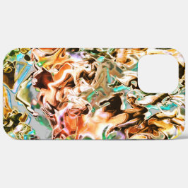 Manchas com gradiente ou fumado, cor de laranja a