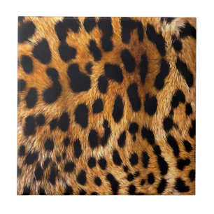 Manchas-leopardo Black Brown Wild Animal Fine Art