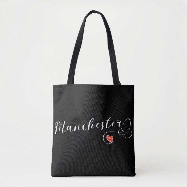 Manchester Heart Bolsa de compra, Inglaterra (Frente)