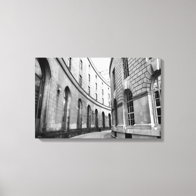 Manchester Library Walks Canvas Print (Frente)