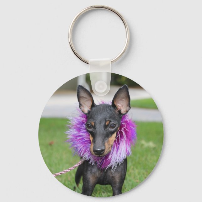 Manchester Terrier Chaveiro (Frente)