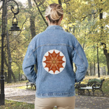 Mandala 10 Denim Jaqueta
