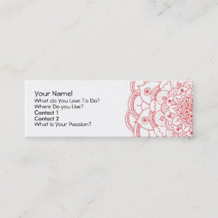 Mandala 2, cartão de visita