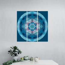Mandala 2 Triptych