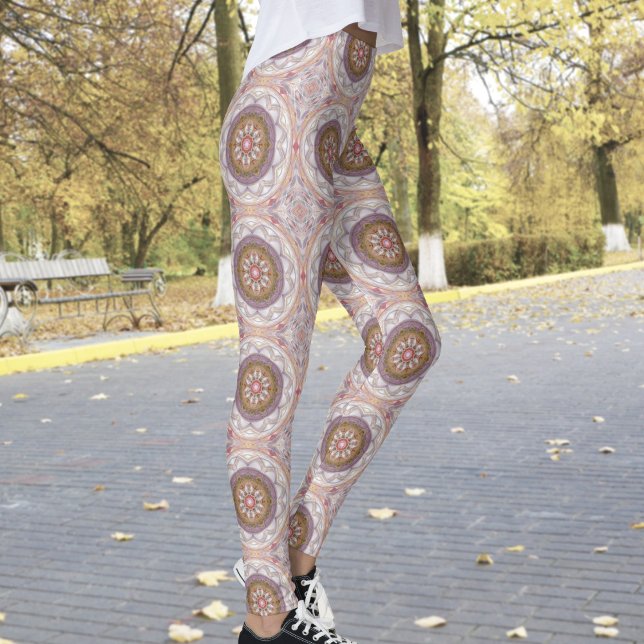 Mandala 9 Leggings (Criador carregado)