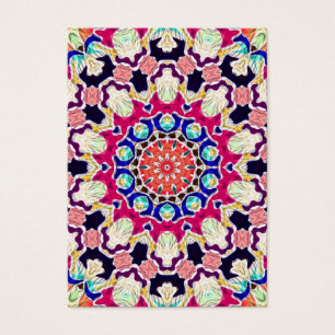 Mandala abstrata multicolorido do caleidoscópio