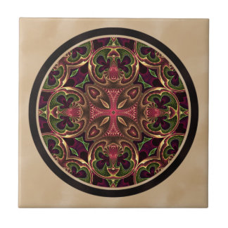 Mandala, abstrato Kaleidoscopic da cruz