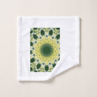 Mandalá Abstrato Verde | Toalha Inspirada na Natur