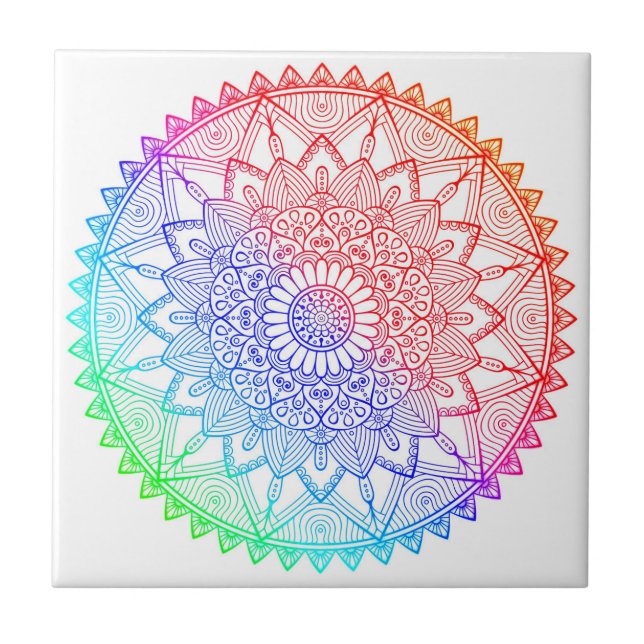Mandala Arco-íris (Frente)