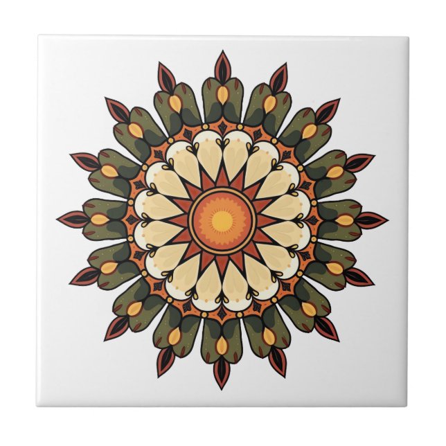 Mandala Art Ceramic (Frente)