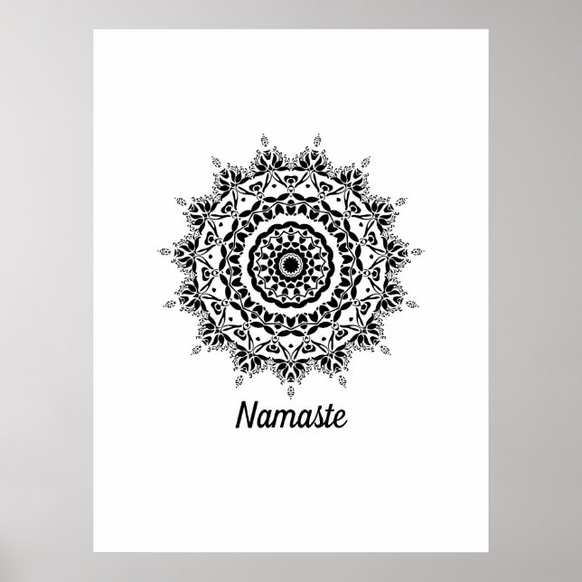 Mandala Art Poster (Frente)