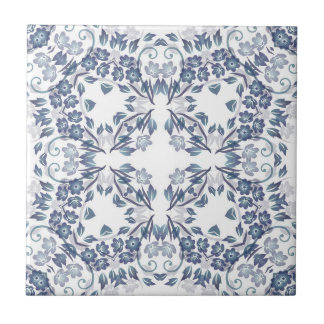 Mandala Azul Empoeirado