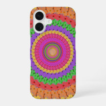 Mandala Bola estilo crochê amarelo - 