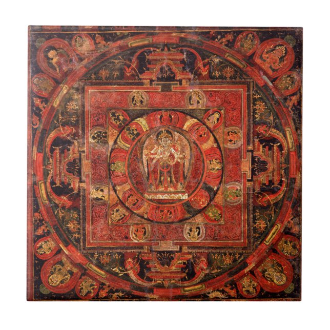 Mandala budista da compaixão (Frente)