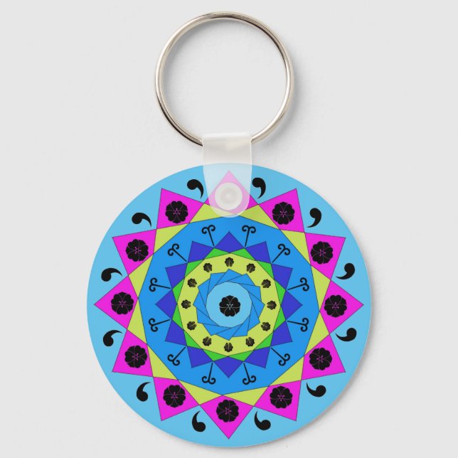 Mandala Chaveiro (Frente)
