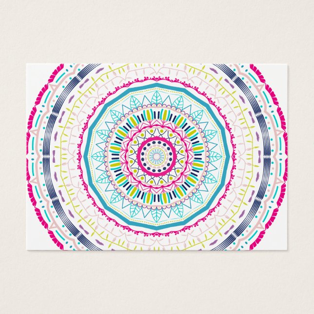 mandala colorida (Frente)