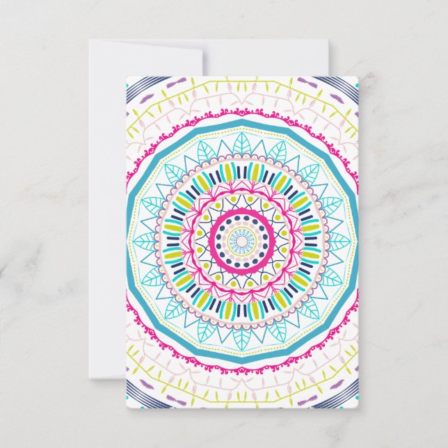 mandala colorida (Frente)