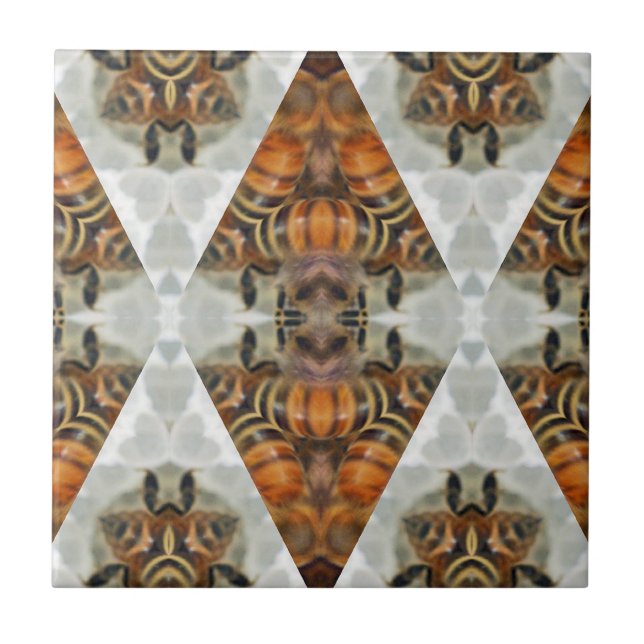 Mandala da abelha do mel (Frente)