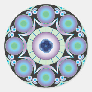 Mandala da água - etiquetas