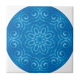 Mandala da energia - azul
