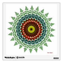 Mandala da fronda da samambaia