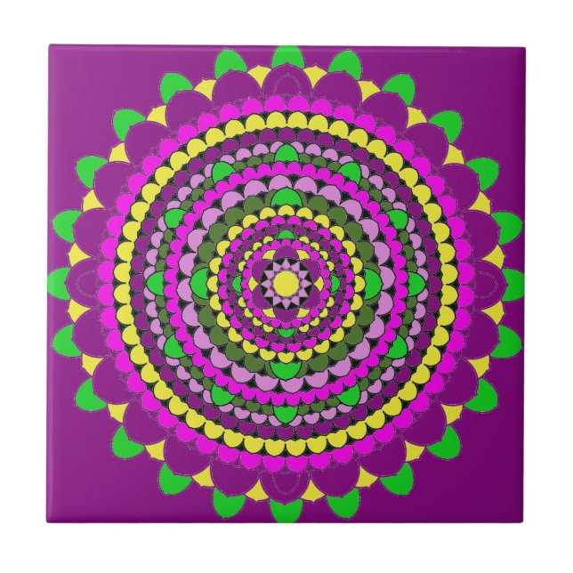 Mandala da pétala (Frente)