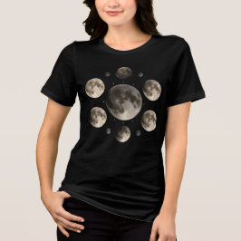 Mandala de Fases Lunares Astronomia Arte Celestial
