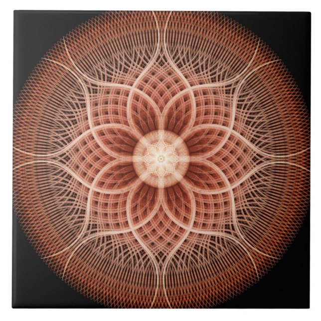 Mandala de Lotus do Trance (Frente)