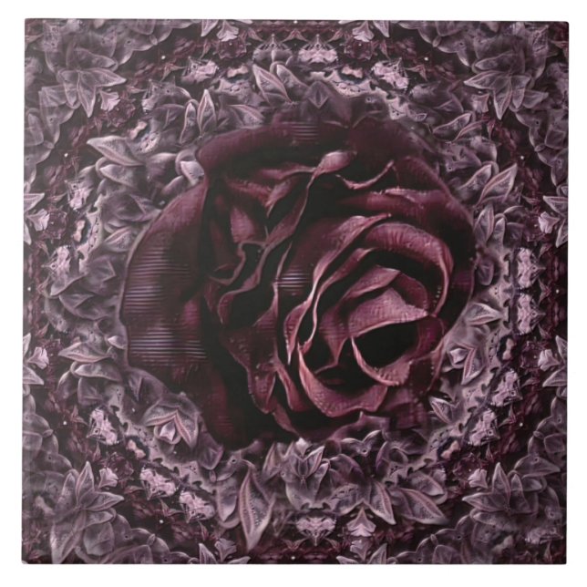 Mandala de Rosa  (Frente)