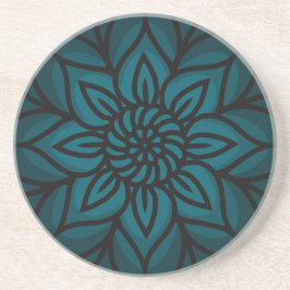 Mandala Design Sandstone Porta-copos