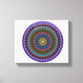 Mandala do espectro celestial Impressão em tela