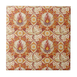 Mandala do Lótus da Chama Sagrada - Padrão de Fêni