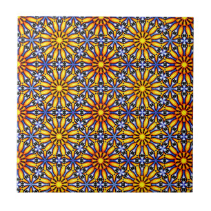Mandala do Sol Celestial em Stone Coaster